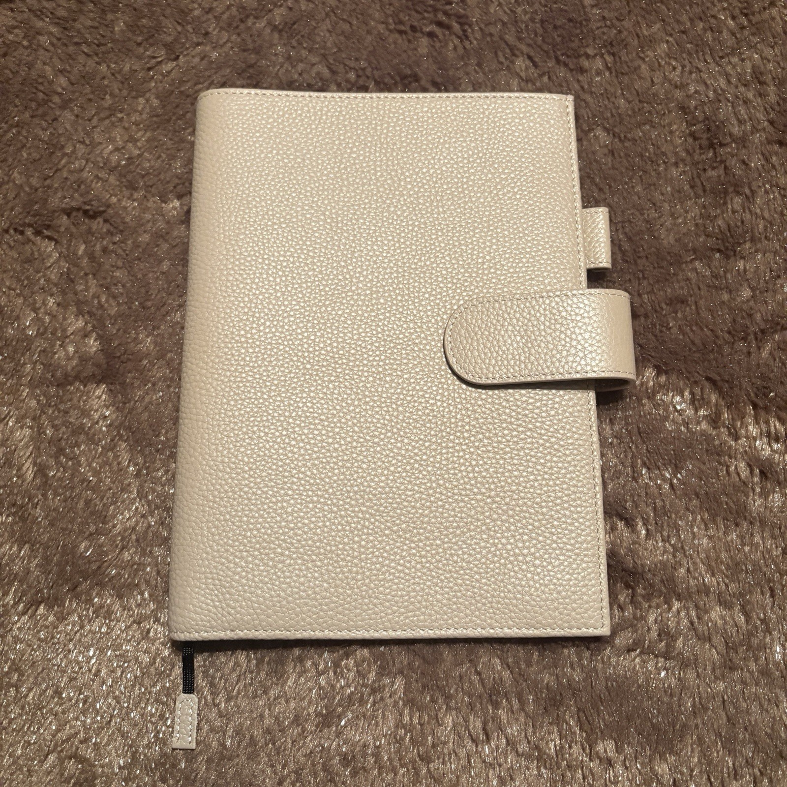 LOWERED PRICE – Moterm A7 Luxe Pocket Planner Taupe 30MM Rings Wallet