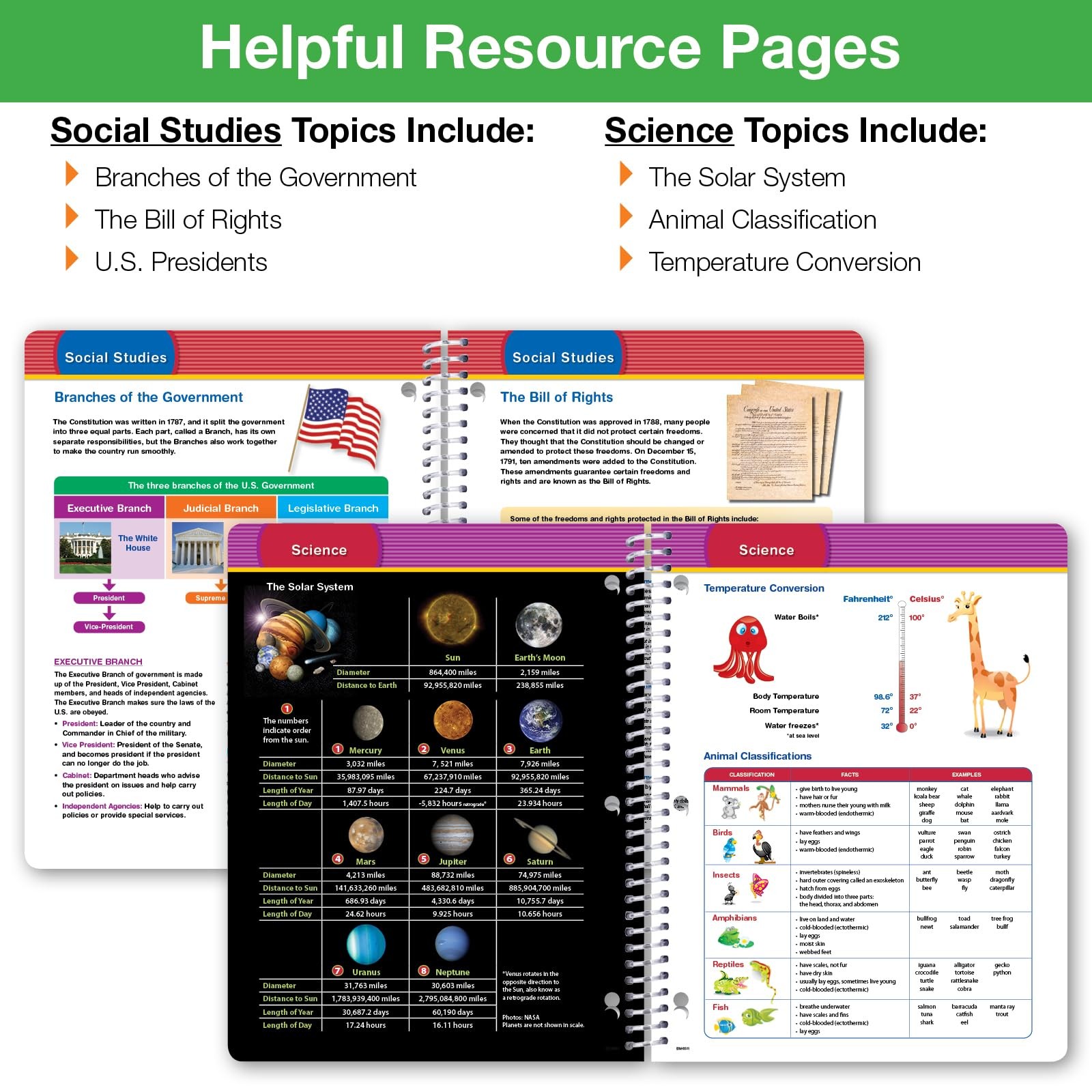 Global Datebooks 2026-2027 Elementary Student 8.5 inches x 11 inches, Earth