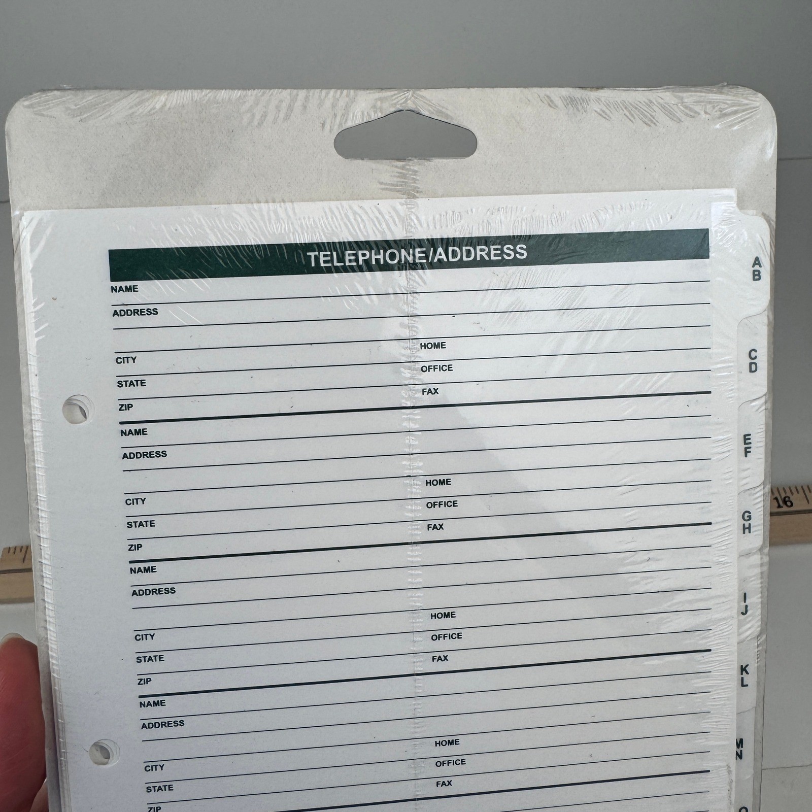Vtg 92 Mead Cambridge Undated Daily Planner Telephone Address Refill Sheets READ