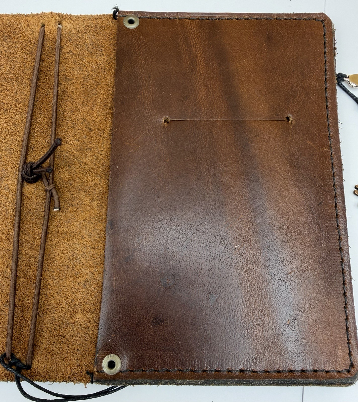 Zenkraft Handmade Leather Traveler’s Notebook Cover For 4×6 Notebooks Brown TN