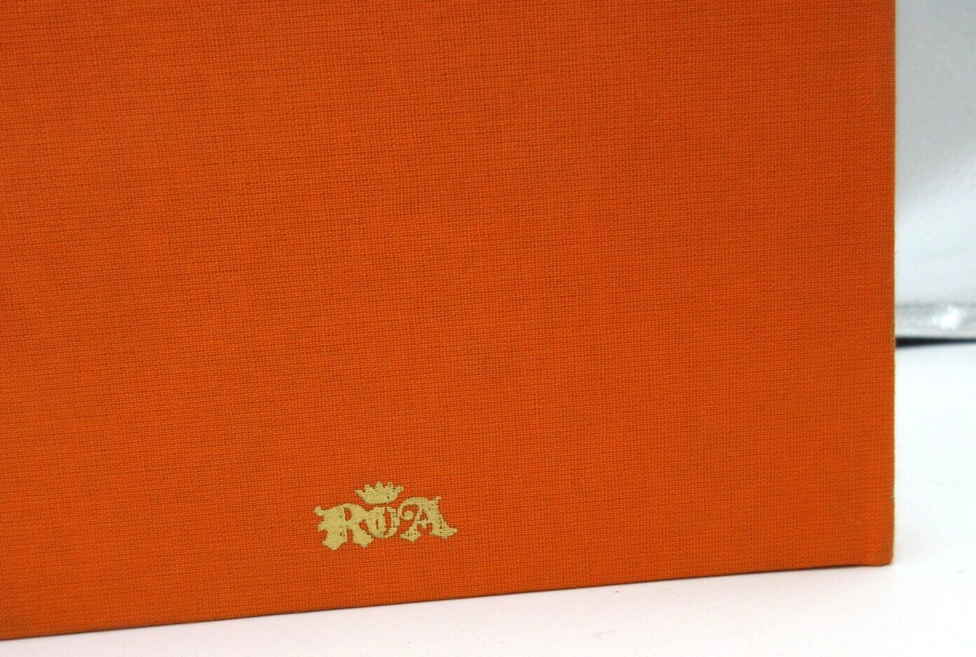 Rock of Ages Journal 8″ Hardcover 224 Lined Pages ORANGE