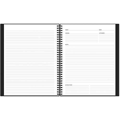 Aligned Notes Professional Business Flexible Cover, Twin 8.5″ x 11″ Notebook