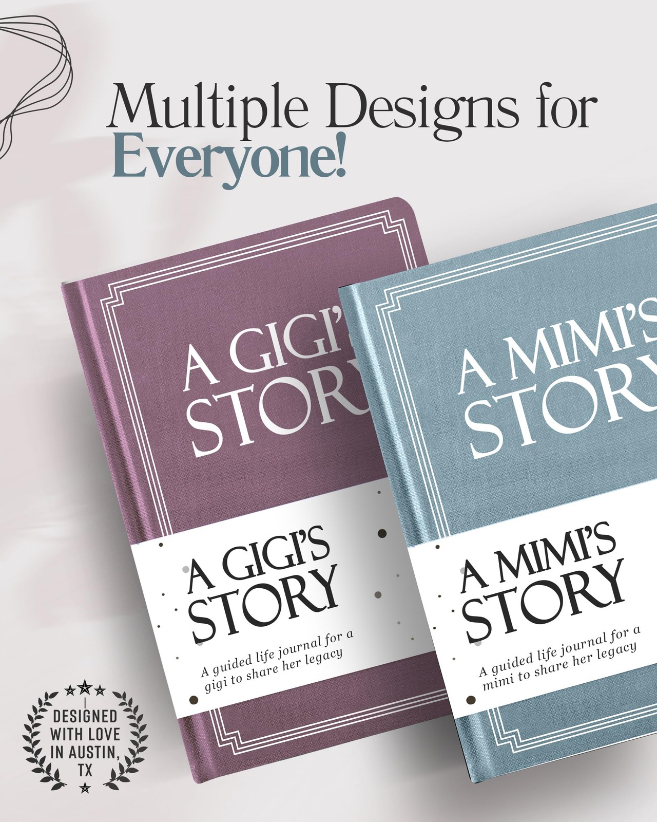 Mimi’s Life Story Journal (Hardcover): A Meaningful Keepsake for Multi Color