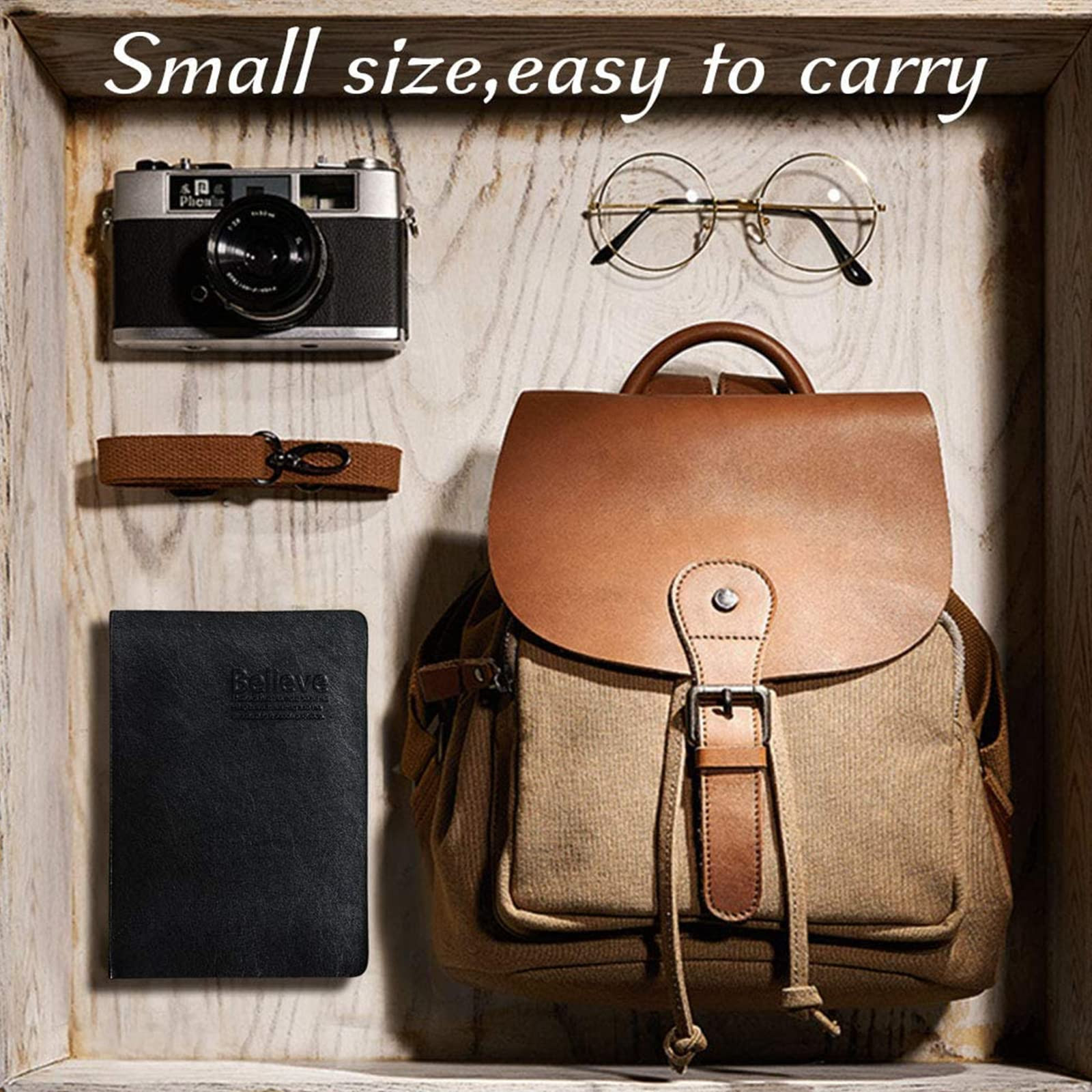 Thick Lined Journal Notebook 720Pages Leather Journals for Writing B6 Soft Cover
