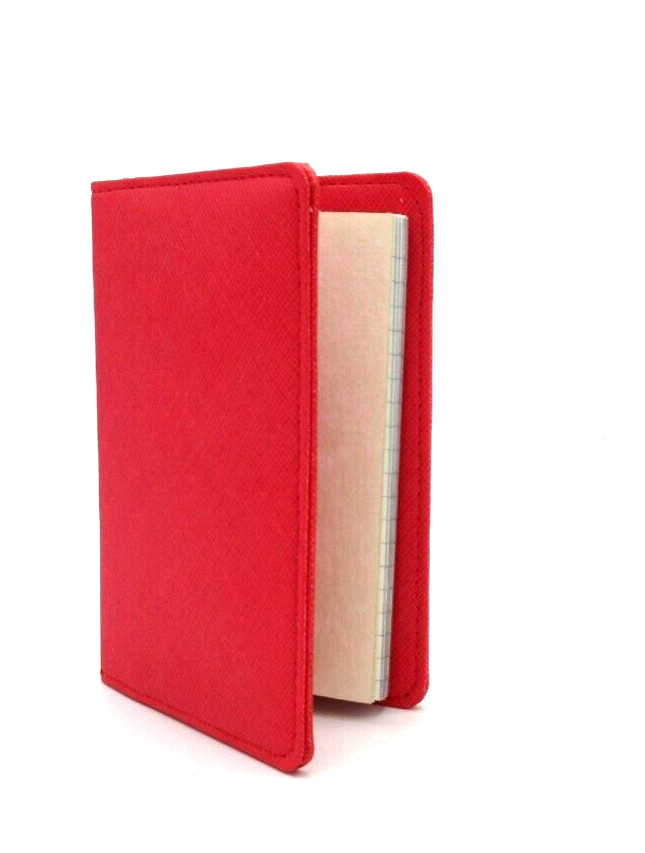 Refillable Notebook Small 3×5″ Spiral Insert 134 Pages Post Impressions PINK