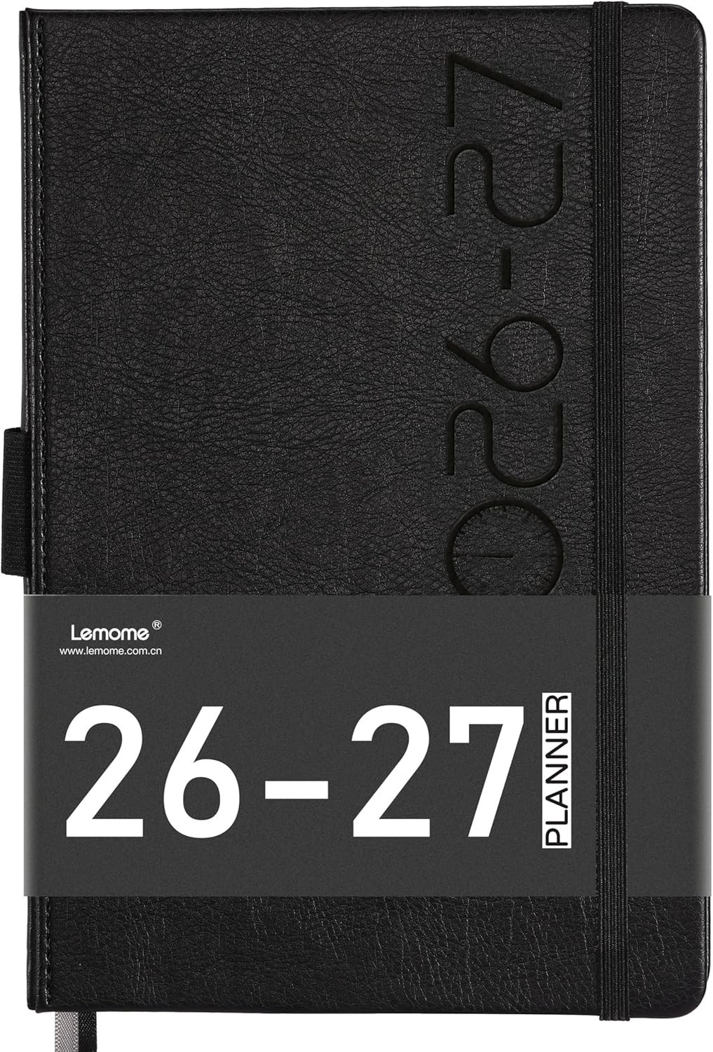 Compact 2026-2027 Planner with Inner Pocket & Pen Loop for Ultimate Organization