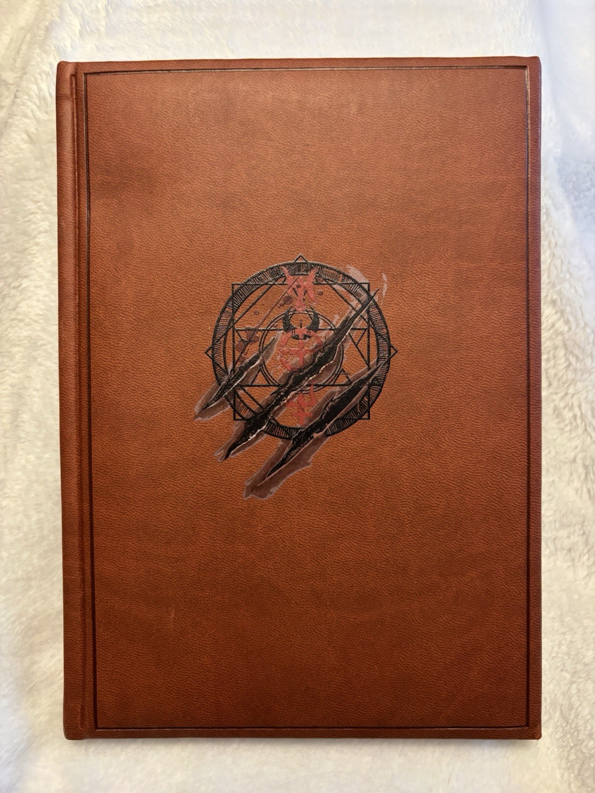 Castelli Made in Italy Brown Lined Notebook Journal 6″ x 8″ NEW Graphic Cover