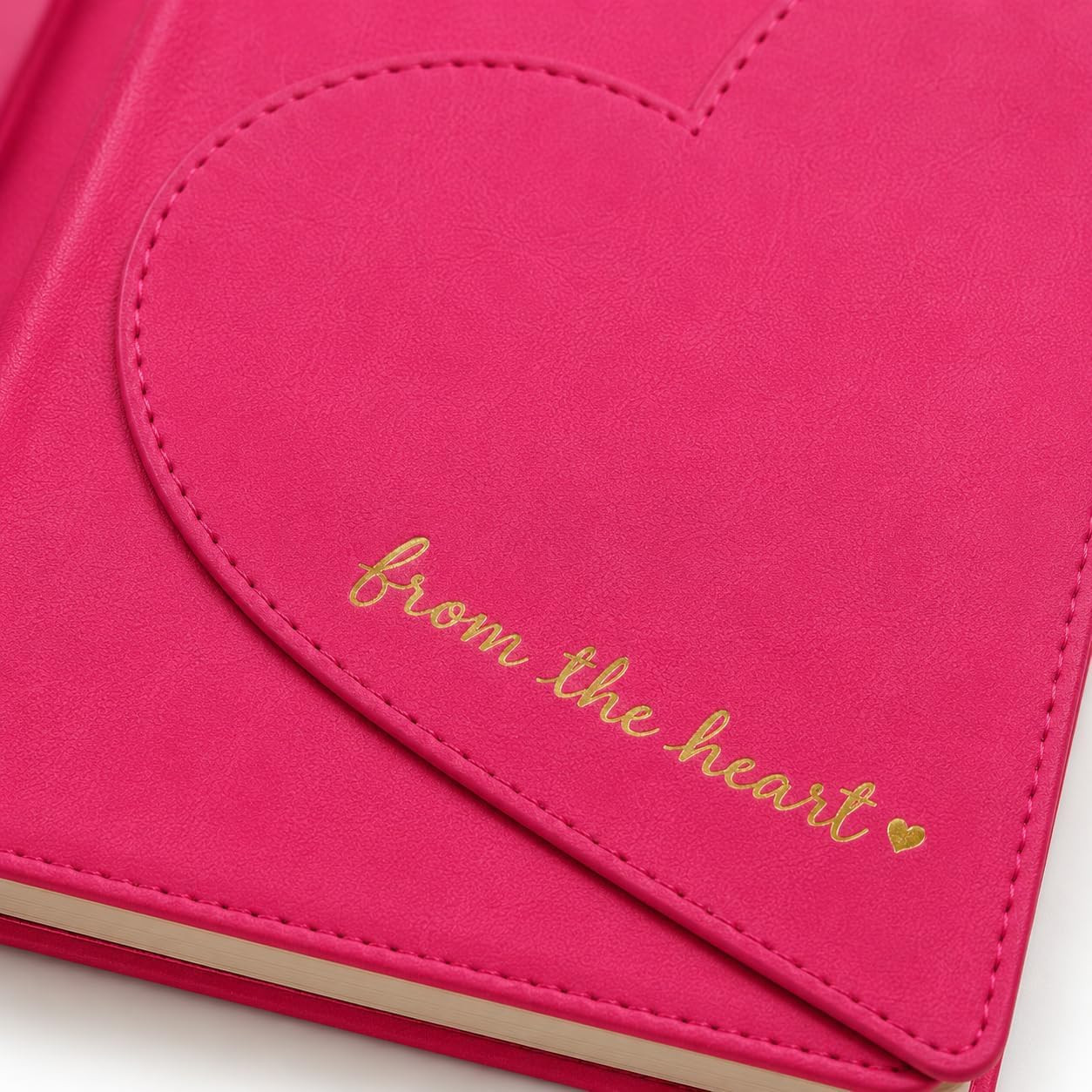 Eccolo Dayna Lee Love Journal & Notebook with Magnetic Heart Flap, 256 Acid-Free