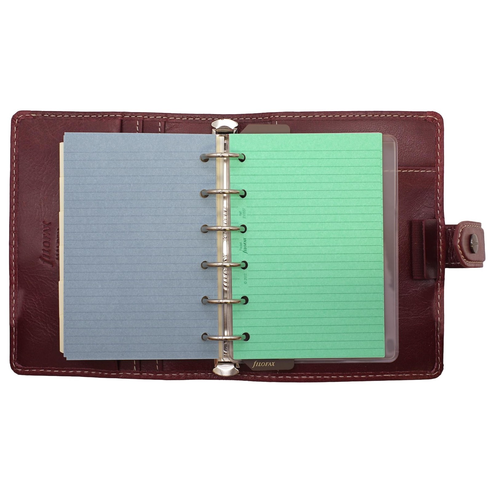Filofax Malden Small System Planner, Burgundy, 021705 (Genuine Imported Product)