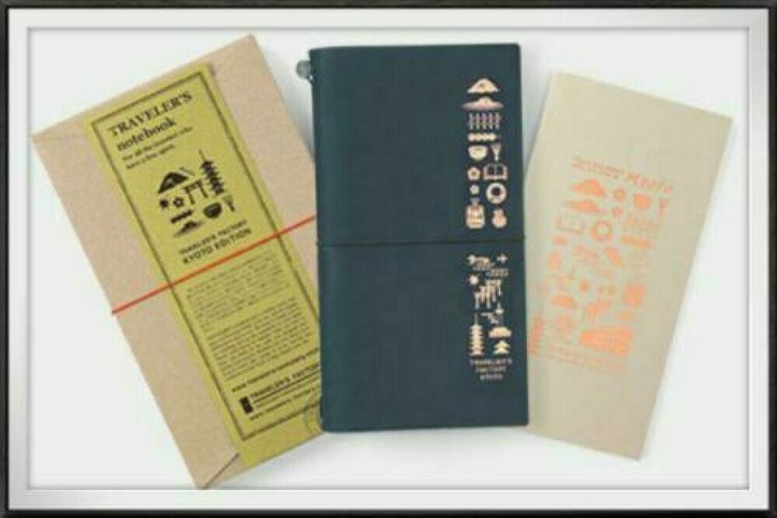 2020 TRAVELER’S FACTORY KYOTO Notebook Leather From Japan