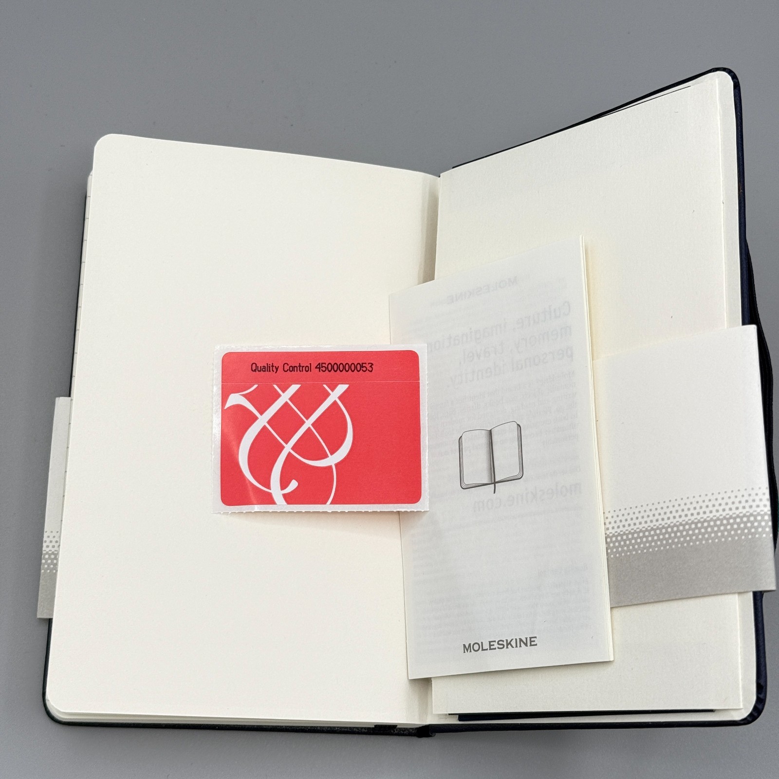 Moleskine Classic Ruled Pocket Notebook, Hard Cover, Sapphire Blue, 3.5 x 5.5 in