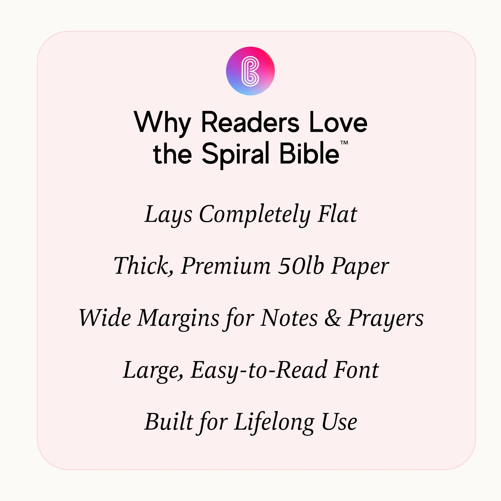 Official Spiral Bible® The Bible in a Year | 52 Week Guided 8.5 X 11, Floral