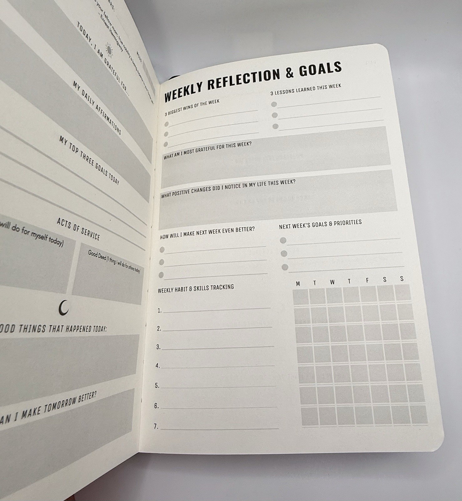 Productivity Store Gratitude Journal – Document Self Care and Reflection Journey