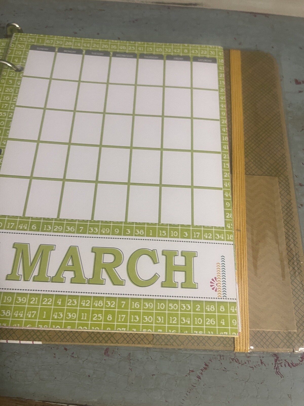 NEW 6.5″ x 8.5″ Budget Planner book 70 Pages NOT DATED 3 Ring