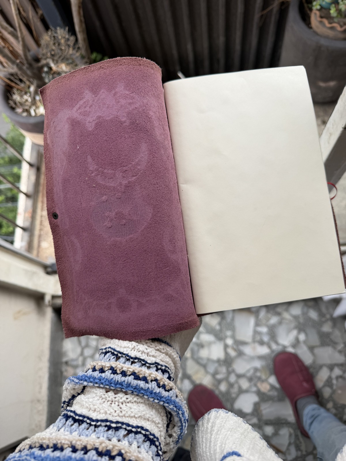 GRIMOIRE, Leather Purple