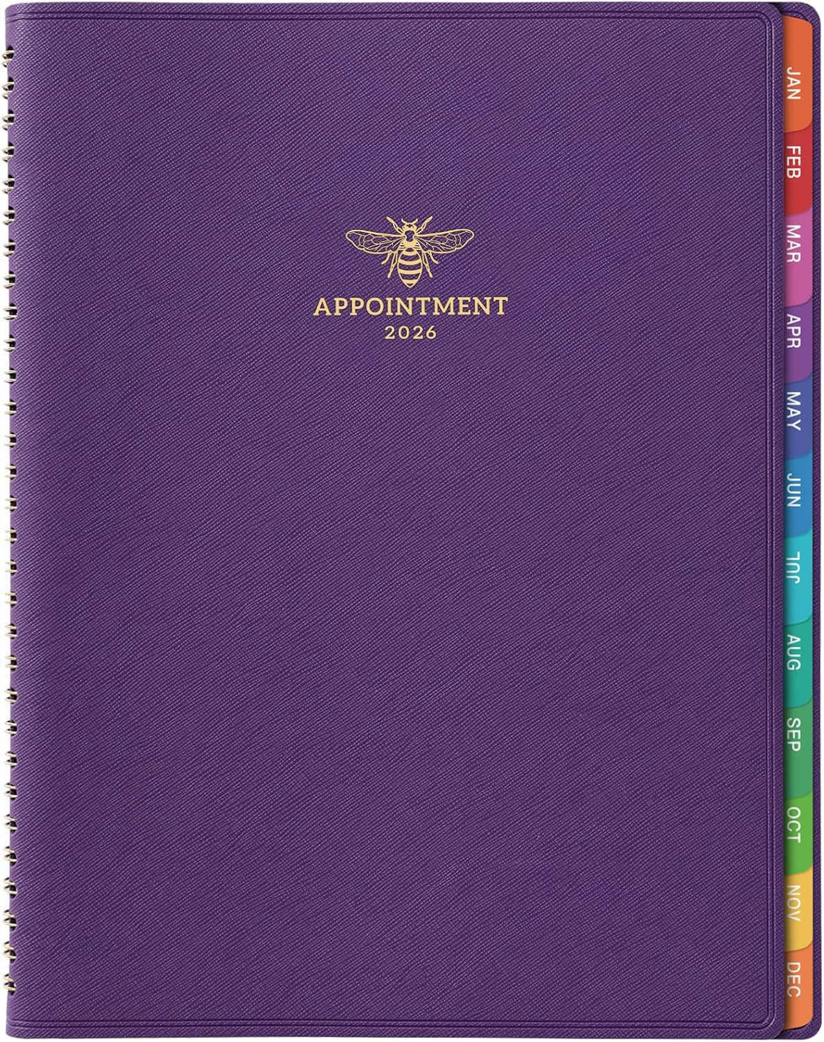 2026 Appointment Book – 30 Minutes-Hourly, Weekly ＆ Monthly Calendar Planner 202