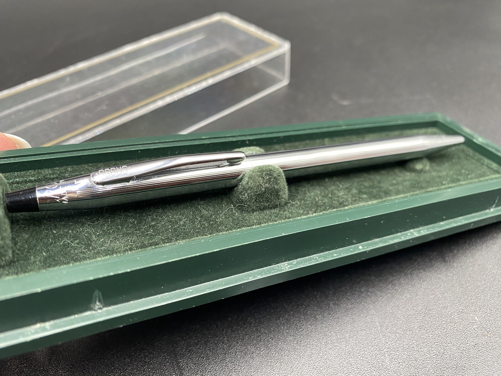 Cross Click Ballpoint Silver Pen