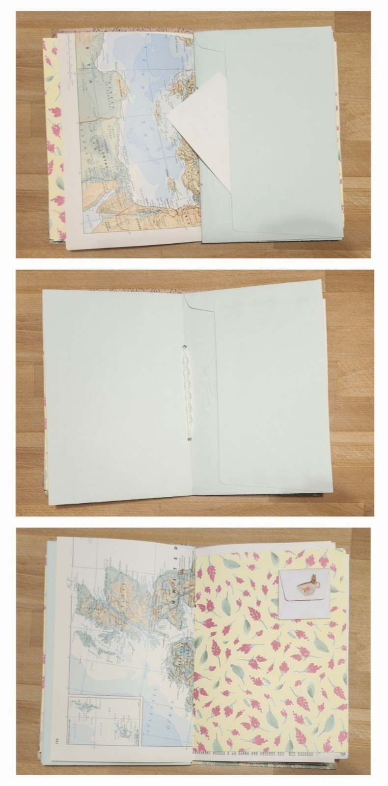 Junk Journal Handmade 90 pages 6×9