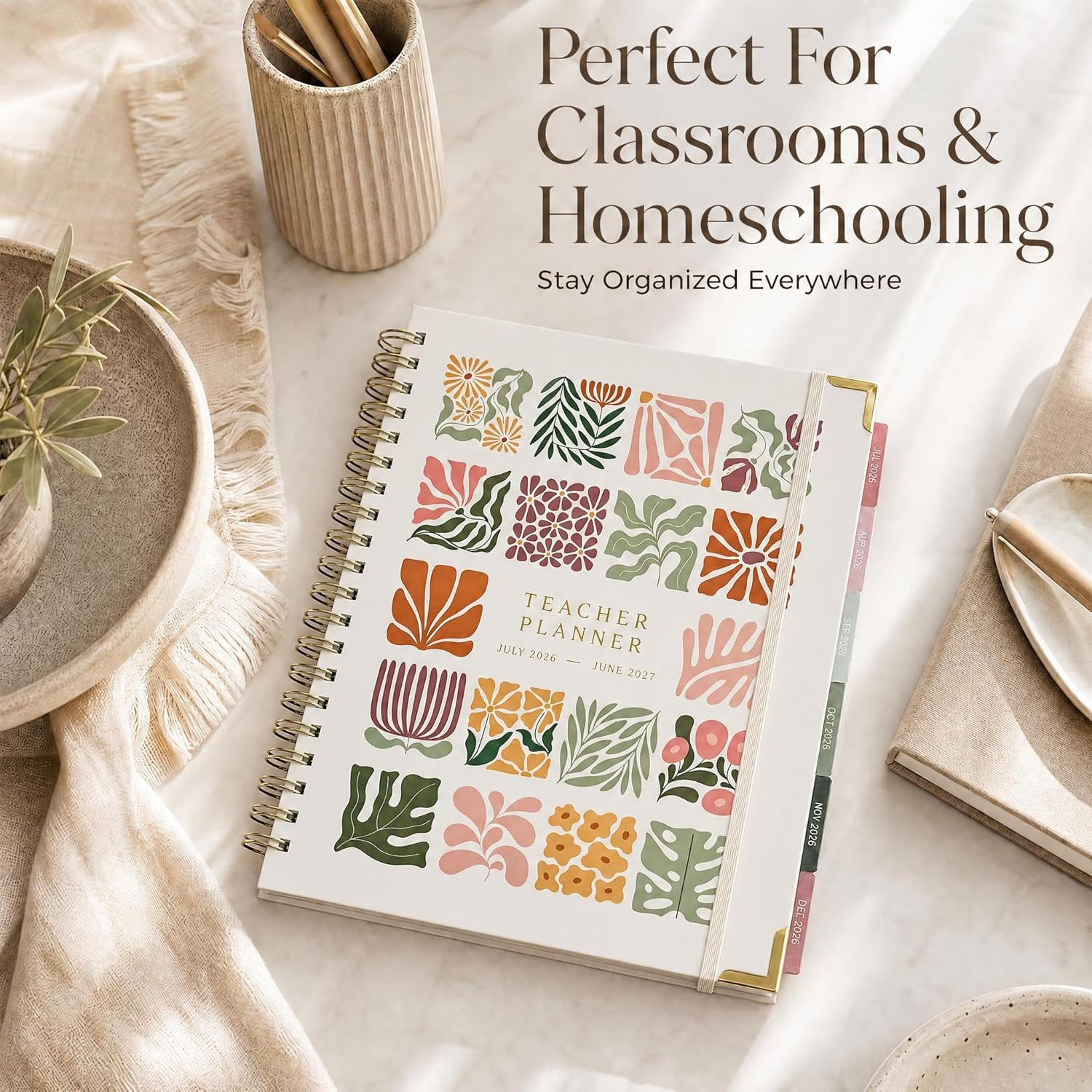 Aesthetic Teacher Planner For The 2026-2027 Academic School Year – Your All Incl