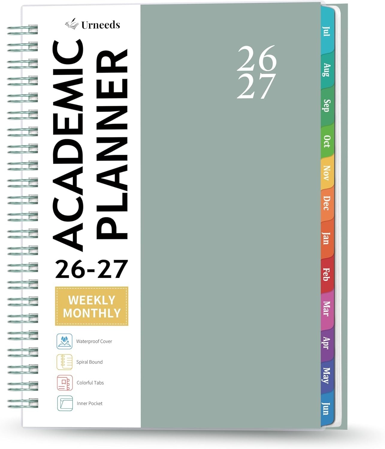 Planner 2026-2027 – 2026-2027 Planner Weekly and Monthly from Jul. 2026 – Jun. 2