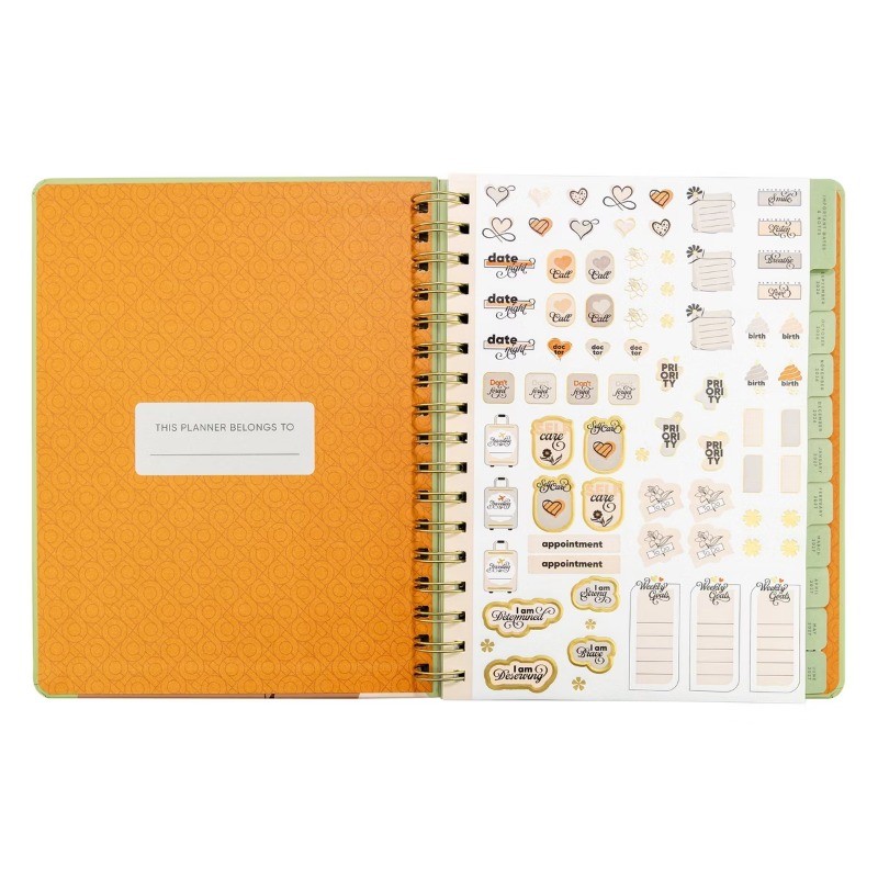 Be Rooted 7″x9″ A Look Ahead Academic 12 Months Weekly/View 2026-2027 Planner