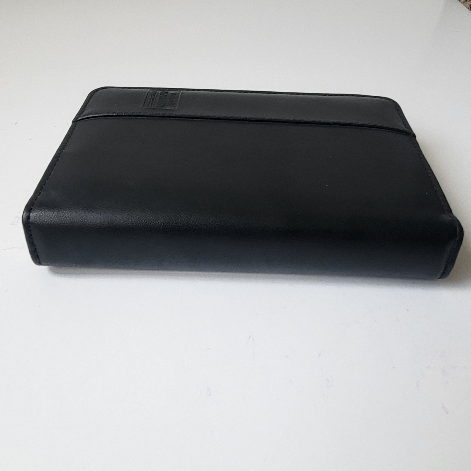 1994 Day Runner Black Telephone Address Book Organizer Binder Planner Used