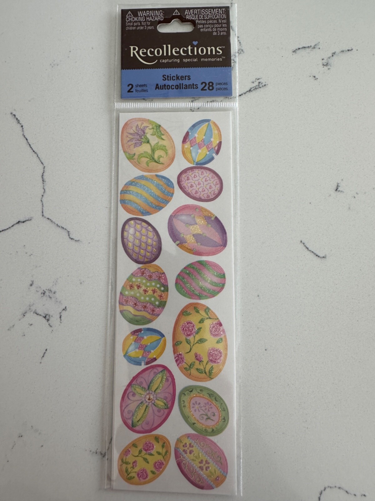 Recollection Capturing Special Memories 28PC Multi Color & Sizes Scrapbooking