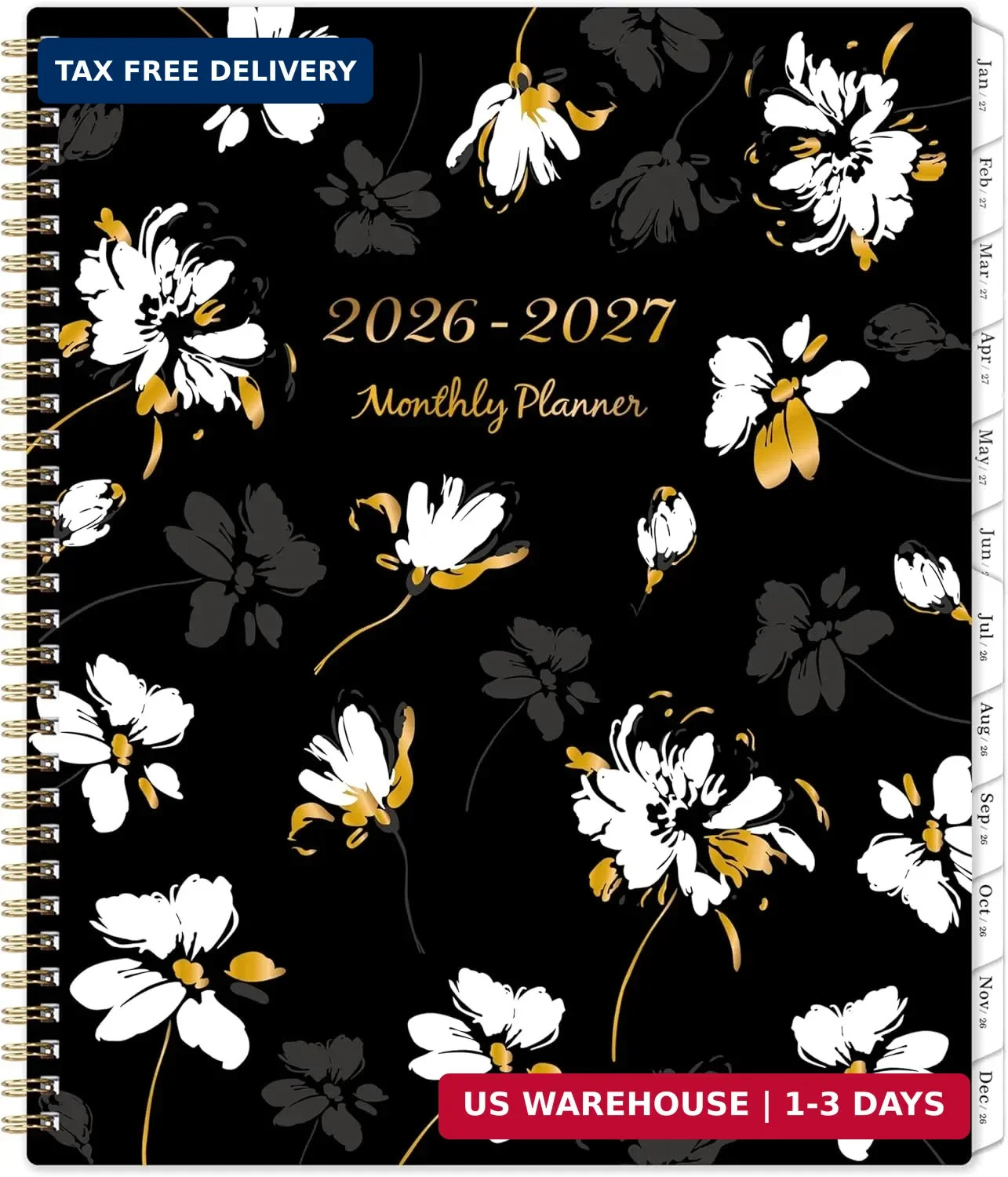 2026-2027 Monthly Planner – Planner 2026-2027 from Jul. 2026 – Dec. 2027, Monthl