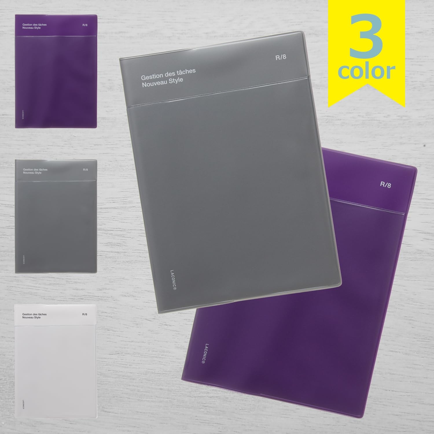 Laconic Planner 2026 March Start B6 Weekly Pocket Purple LWM07-220PU