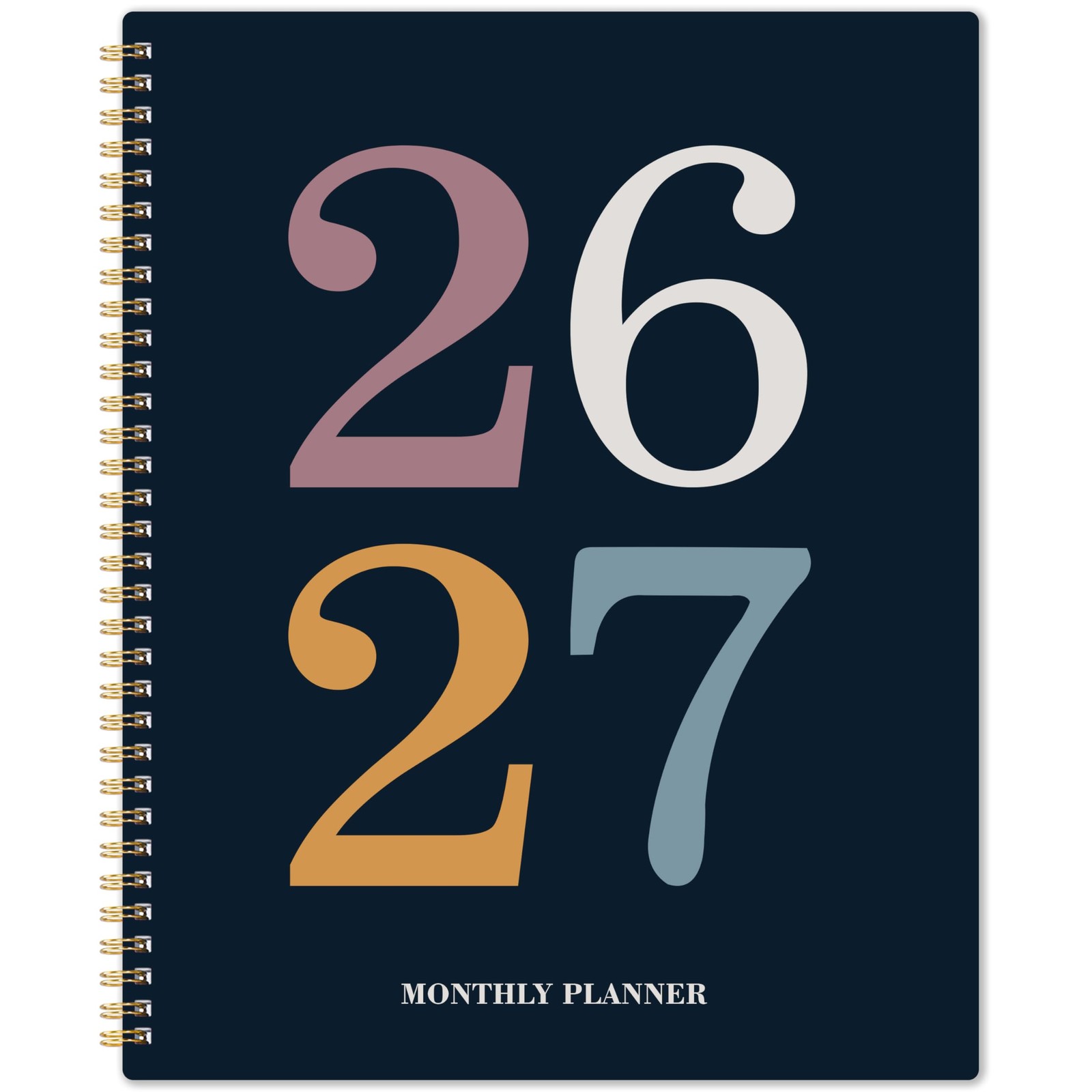 2026-2027 Monthly Planner – from July 2026 Large, Colorful
