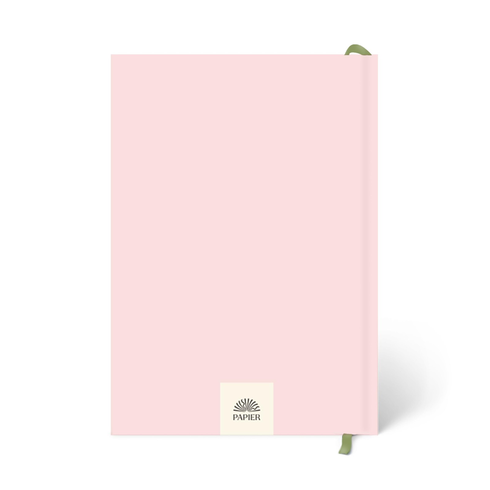 Papier Daily Wellness Journal Diary – Baby Pink, 8.46″ L x 6.02″ W | Hardback…