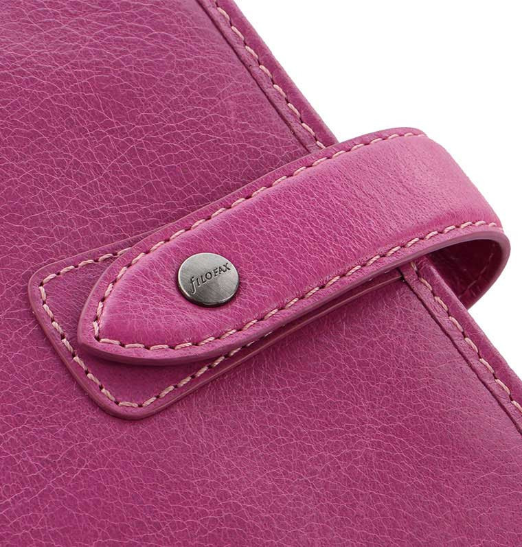 Filofax A5 Size Malden Organiser Planner Diary Notebook Fuchsia Leather – 026029