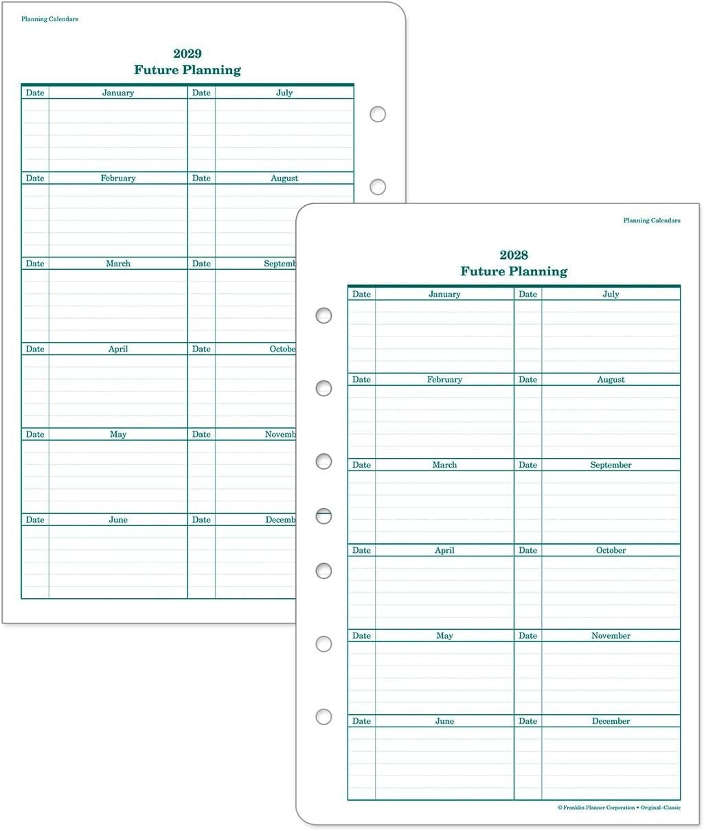 Elevate Your Planning: Two-Page Per Day Ring-Bound Organizer 2026 – Classic Size