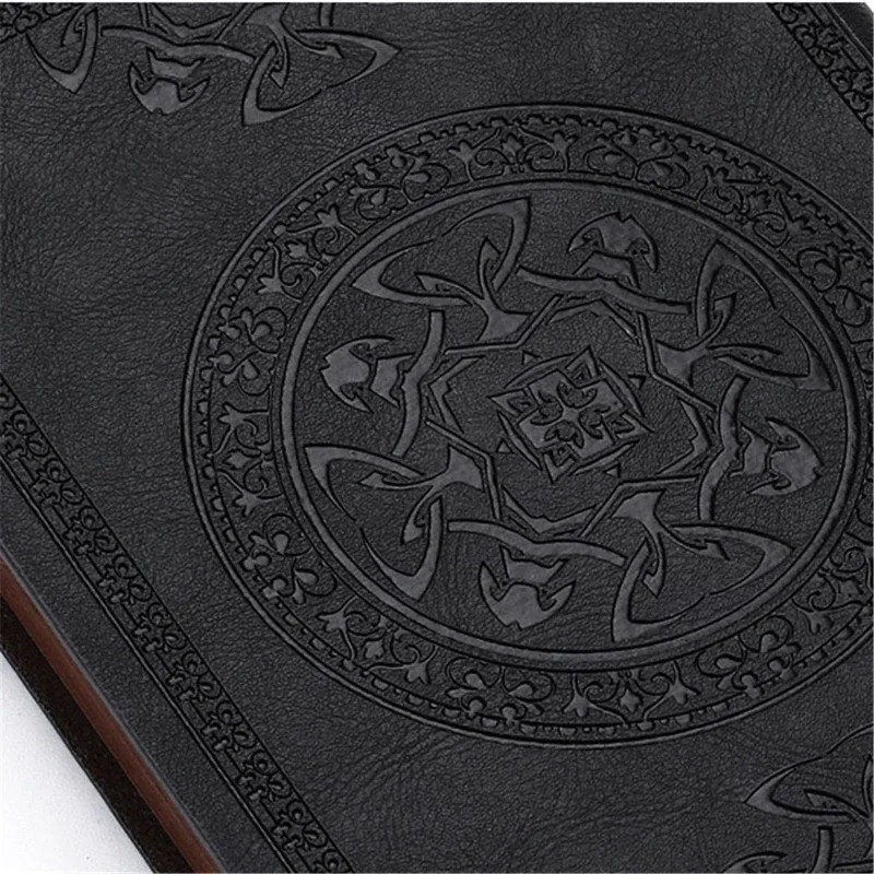 VINTAGE PORTABLE LEATHER NOTEBOOK DIARY JOURNAL 280 PAGES/JOURNALING/ SCHOOL 📝