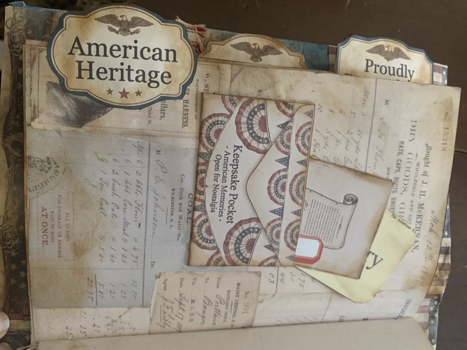 Junk Journal Patiotic 250th For Journals Or Pictures