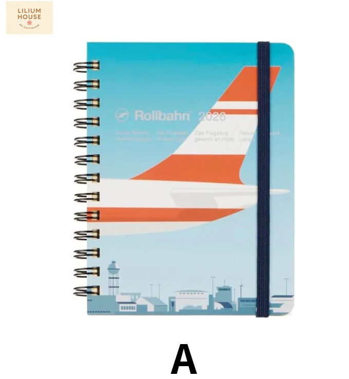 Delphonics JAPAN Rollbahn 2026 Planner Starts October 2025 A5 size