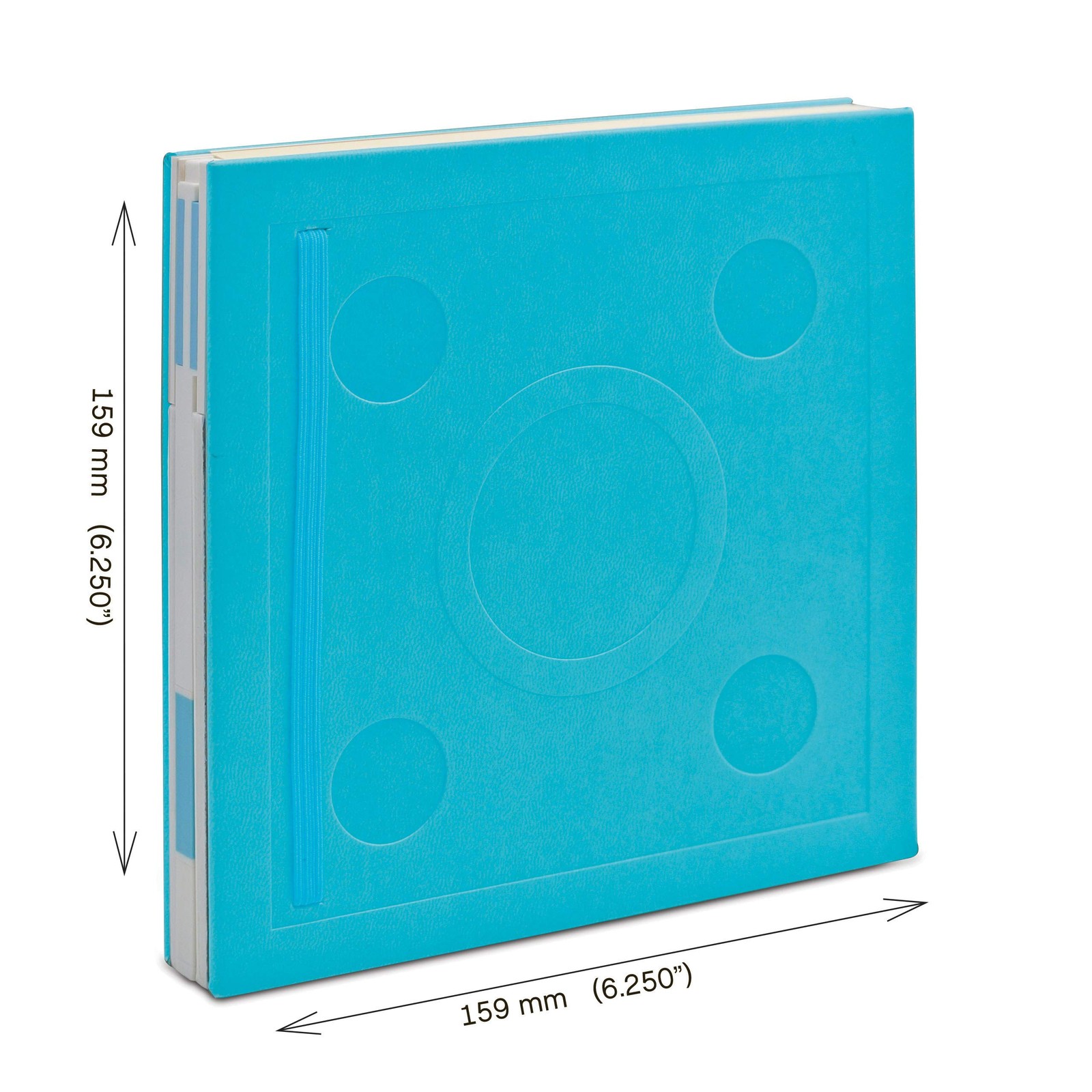 LEGO Stationery Locking Notebook with Gel Pen – Azur (52444), Square, 6 inche…
