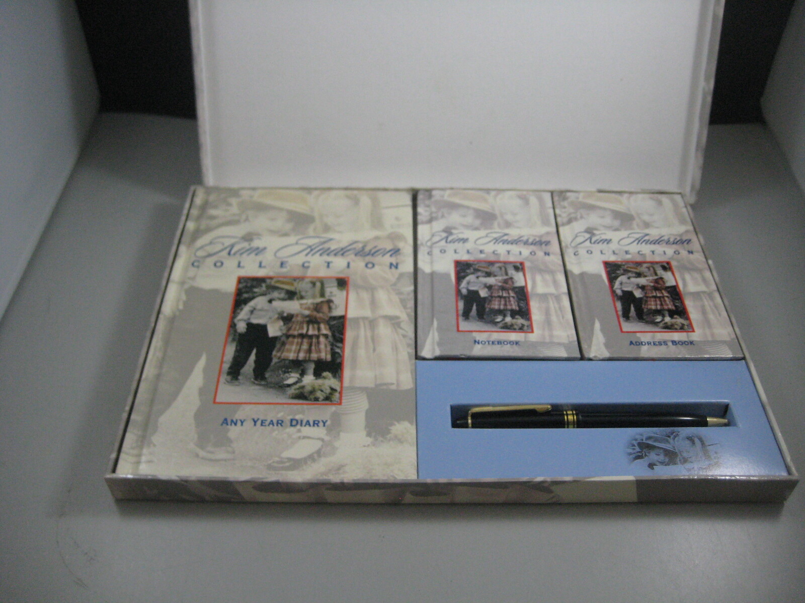 Kim Anderson Collection Any Year Diary Address Book Notebook and Pen Set New