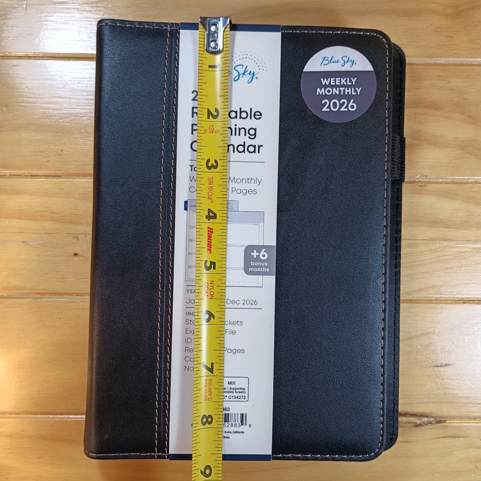 Blue Sky Refillable Planning Calendar 2026 Tabbed New .