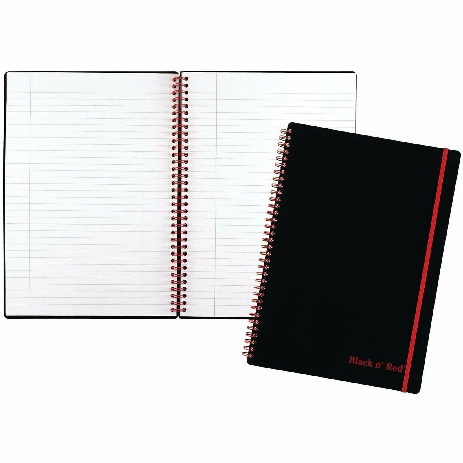Black n’ Red Notebook, Business Journal, 11-3/4″ x 8-1/4″, 70 1 Count,