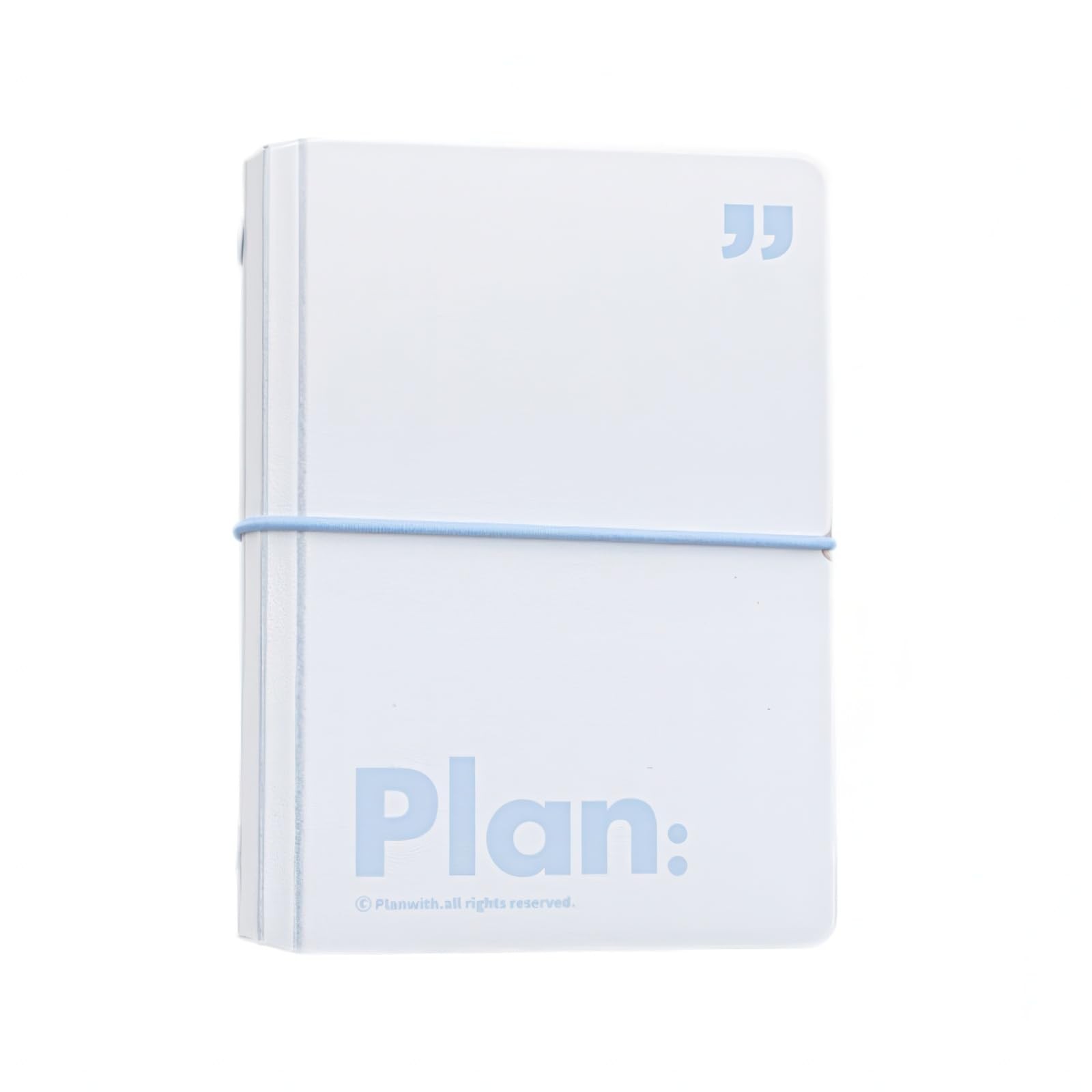 Planwith A6 System Planner Binder, 6-hole, for smooth writing, elastic band clos