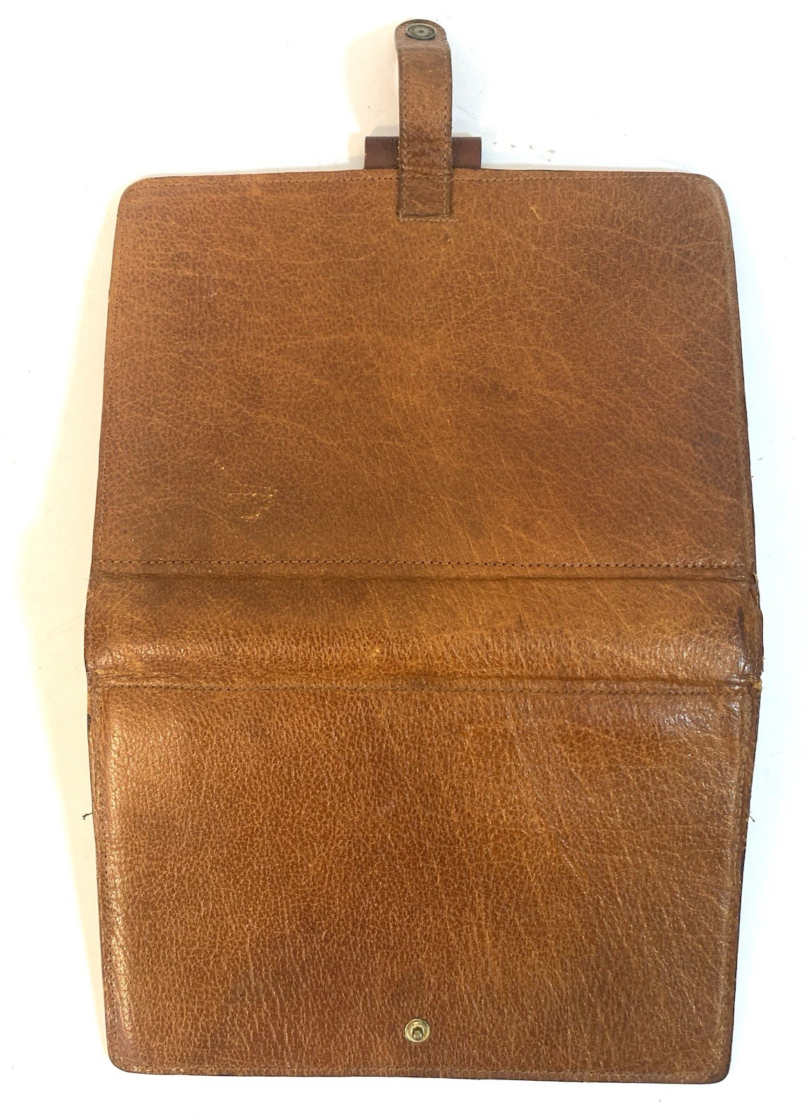 Vtg FILOFAX 4CLF 7/8 Winchester Brown Leather Organizer 6 Ring Binder