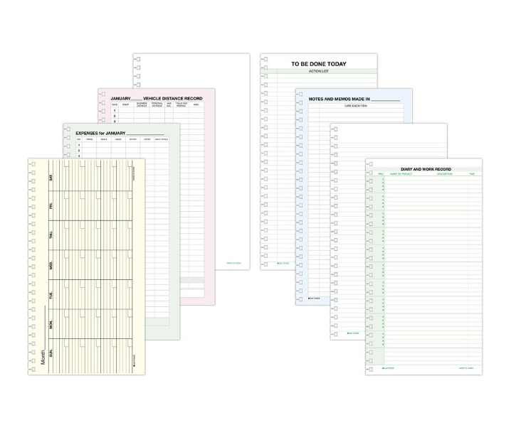 DayTimer Pocket Work Organizer, Phone Address Directory & Extra Pages 3.5 x 6.5″
