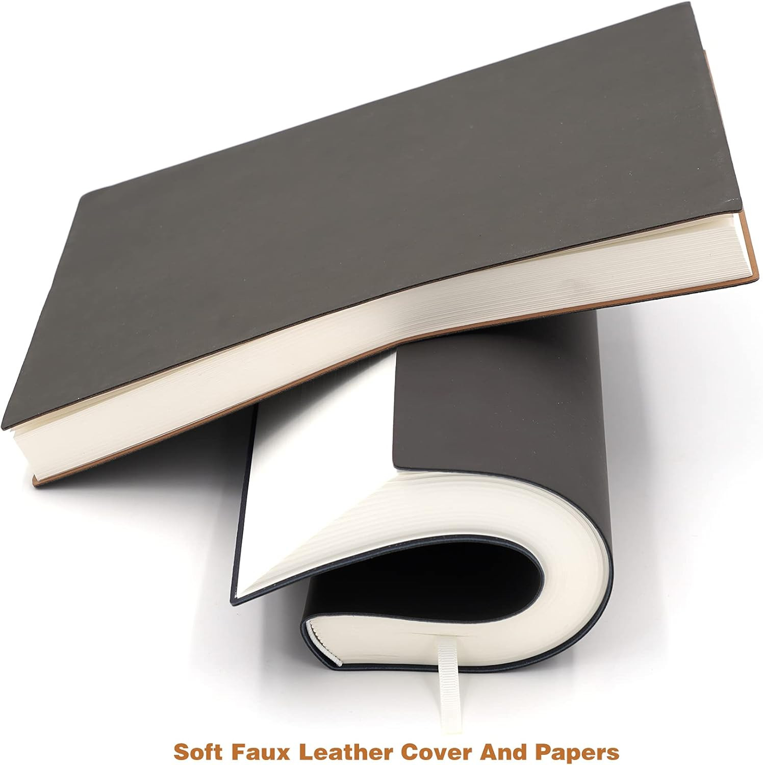 Large Thick Journal Notebook, Blank Papers, A4 8.4X11.4 Inches, 416 Pages, Soft