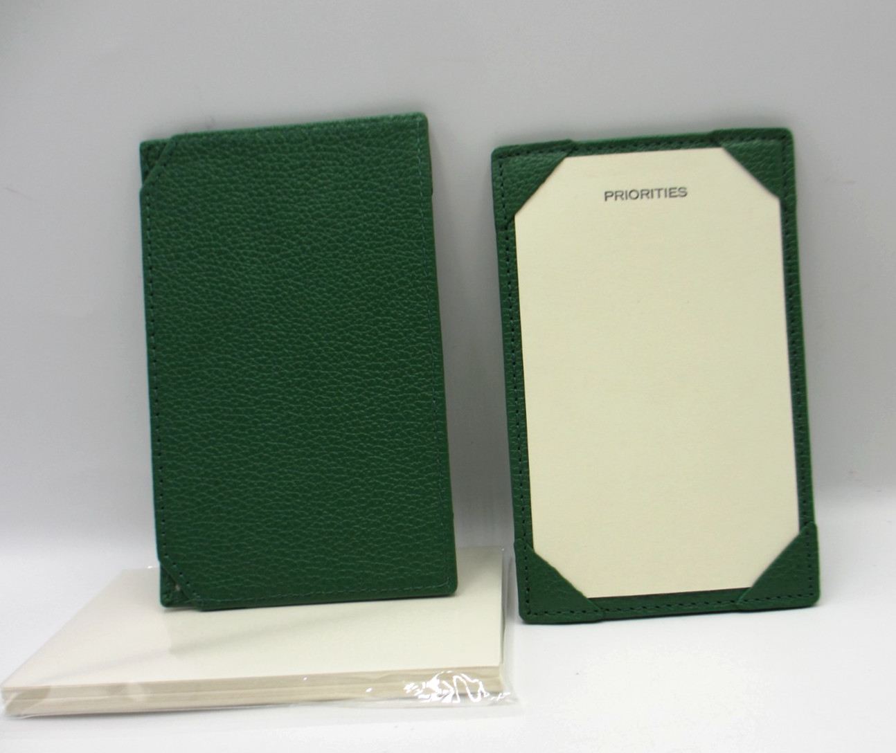 Jotter Personal Pocket Leather w 24 Cards Refillable Graphic Image ORANGE