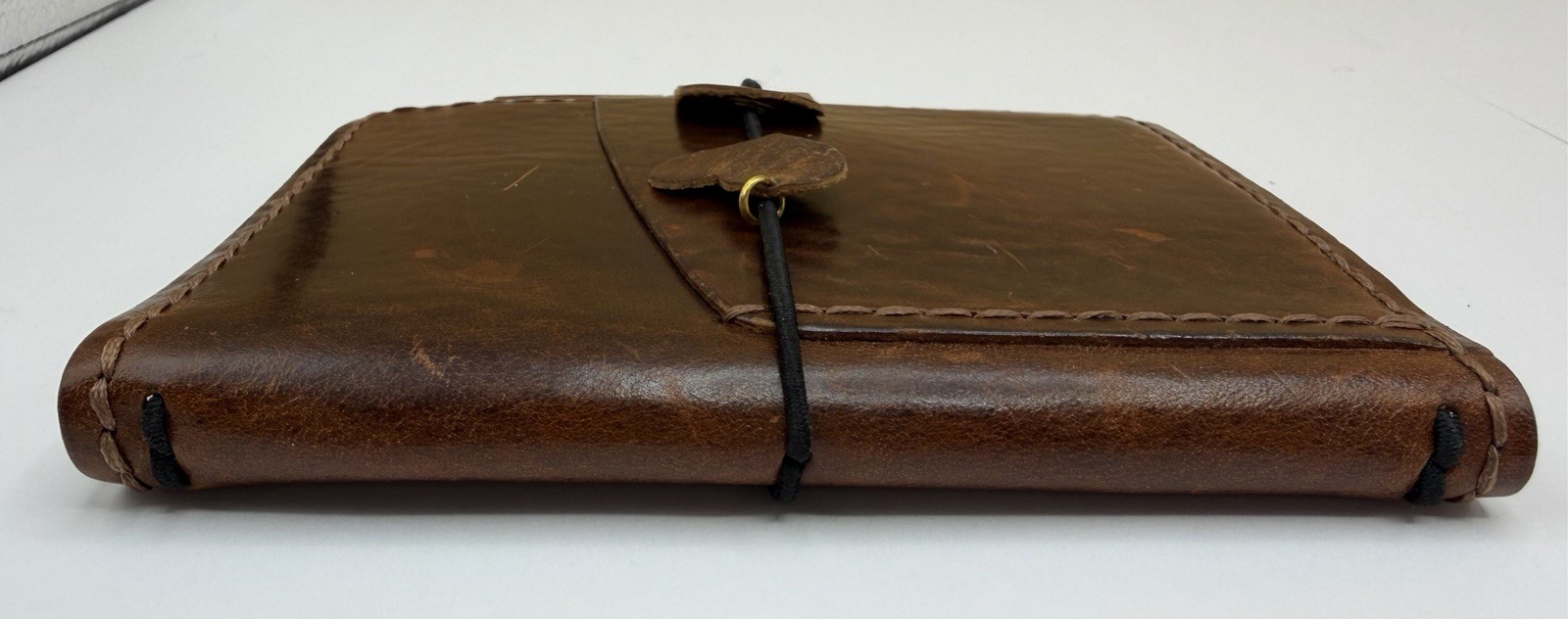Planner Room Brown Leather Traveler’s Notebook Cover For 3.5 x 5 Pocket Size