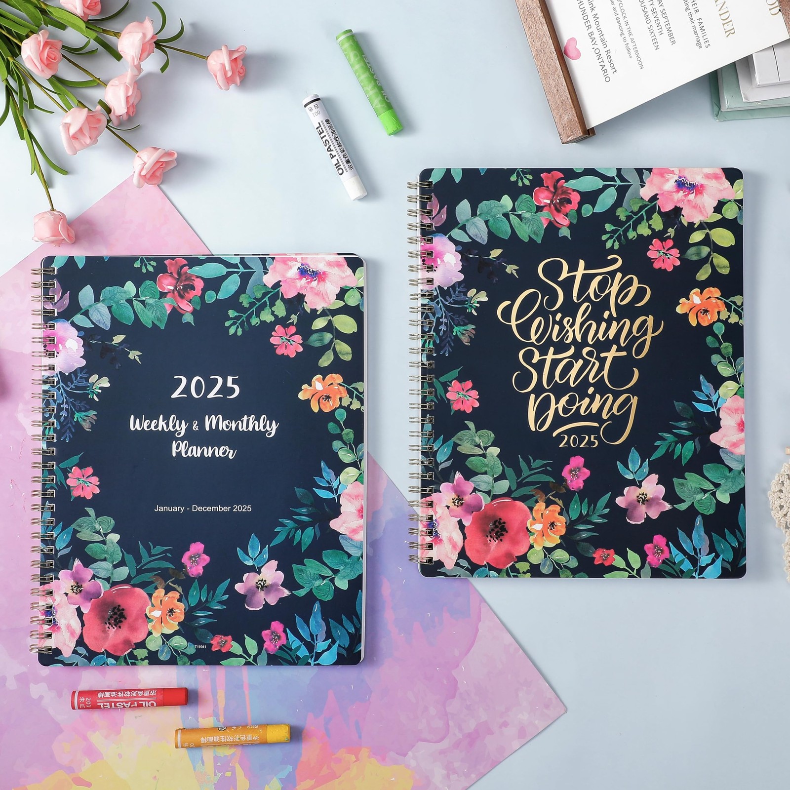 2025 Planner – Planner 2025, JAN. – DEC. 2025, 8” x 10” 2025 Planner Weekly…