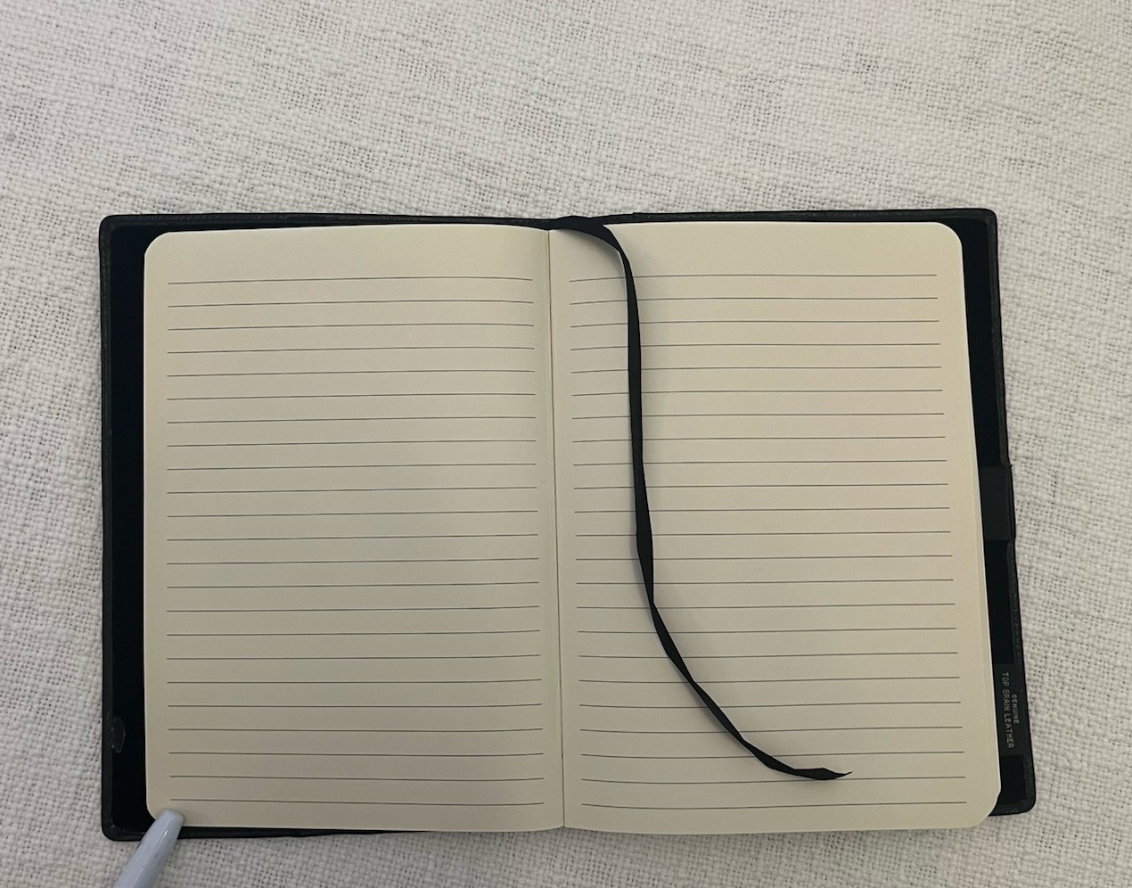Vintage Celtic Knot Planner Genuine Grain Leather, Black Book 8.5” X 6” Journal