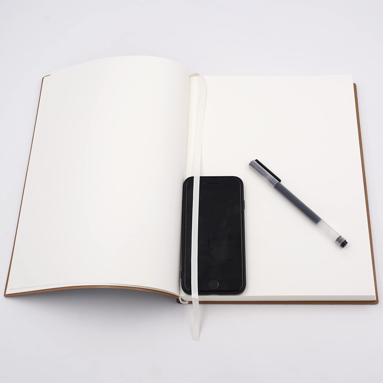 Large Thick Journal Notebook, Blank Papers, A4 8.4×11.4 inches, 416 Pages, So…