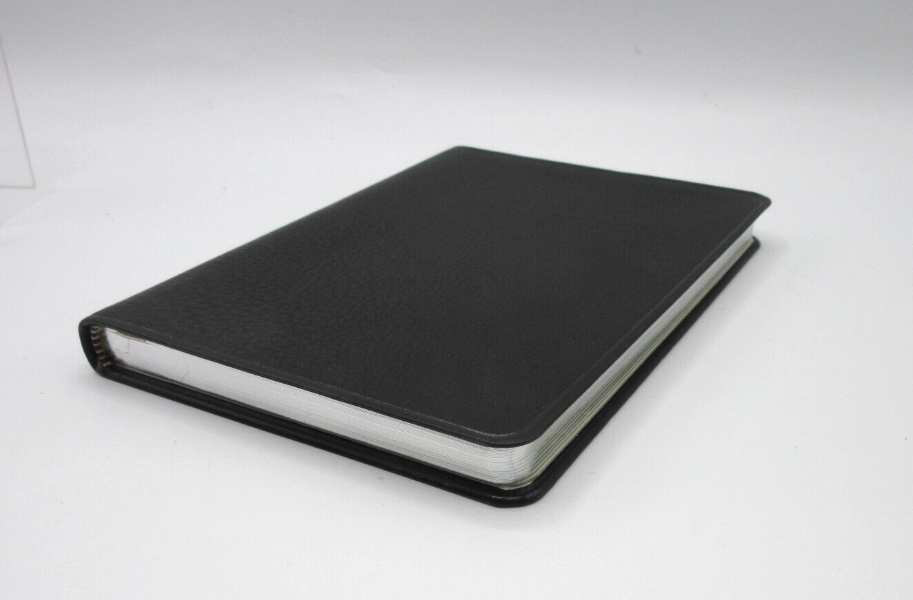 Harry Winston Journal Diary 7″ Leather Soft Cover 224 Lined Pages w Maps